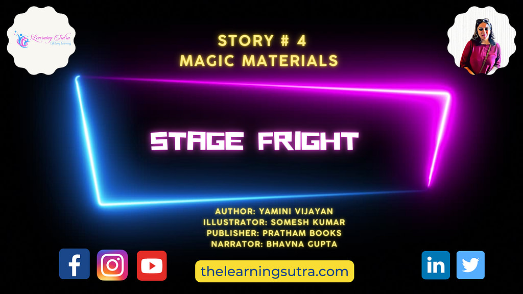 Cover Image with title Stage Fright Magic Materials