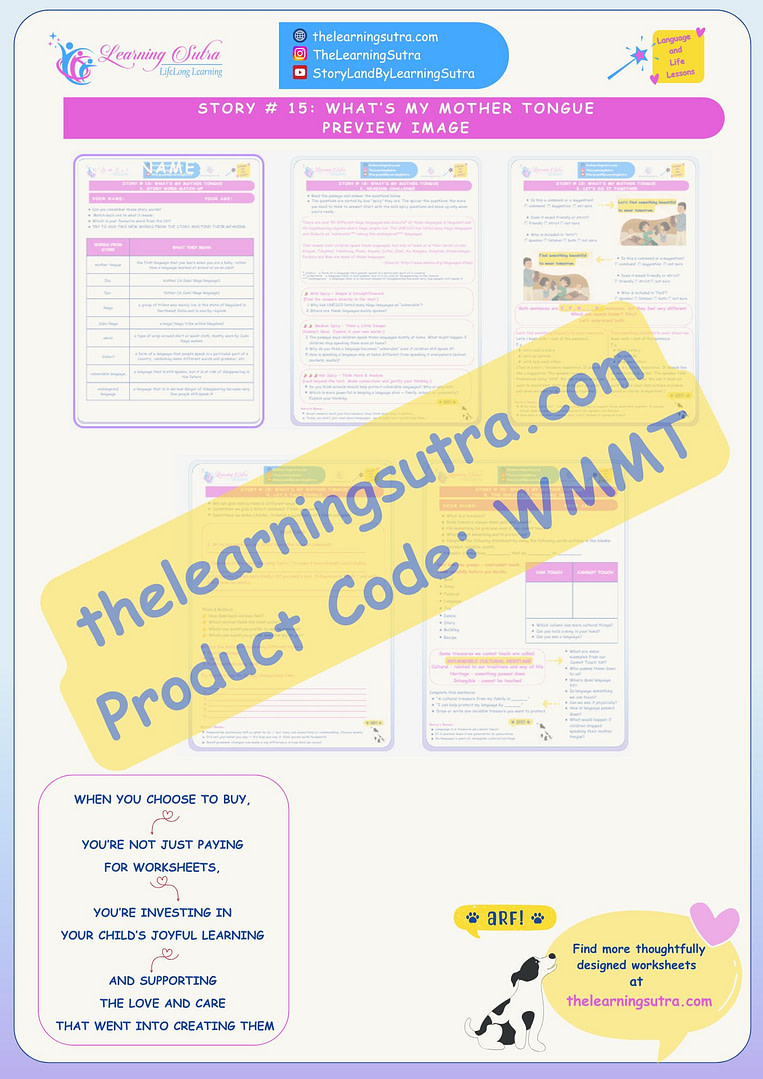 What's My Mother Tongue Preview Image